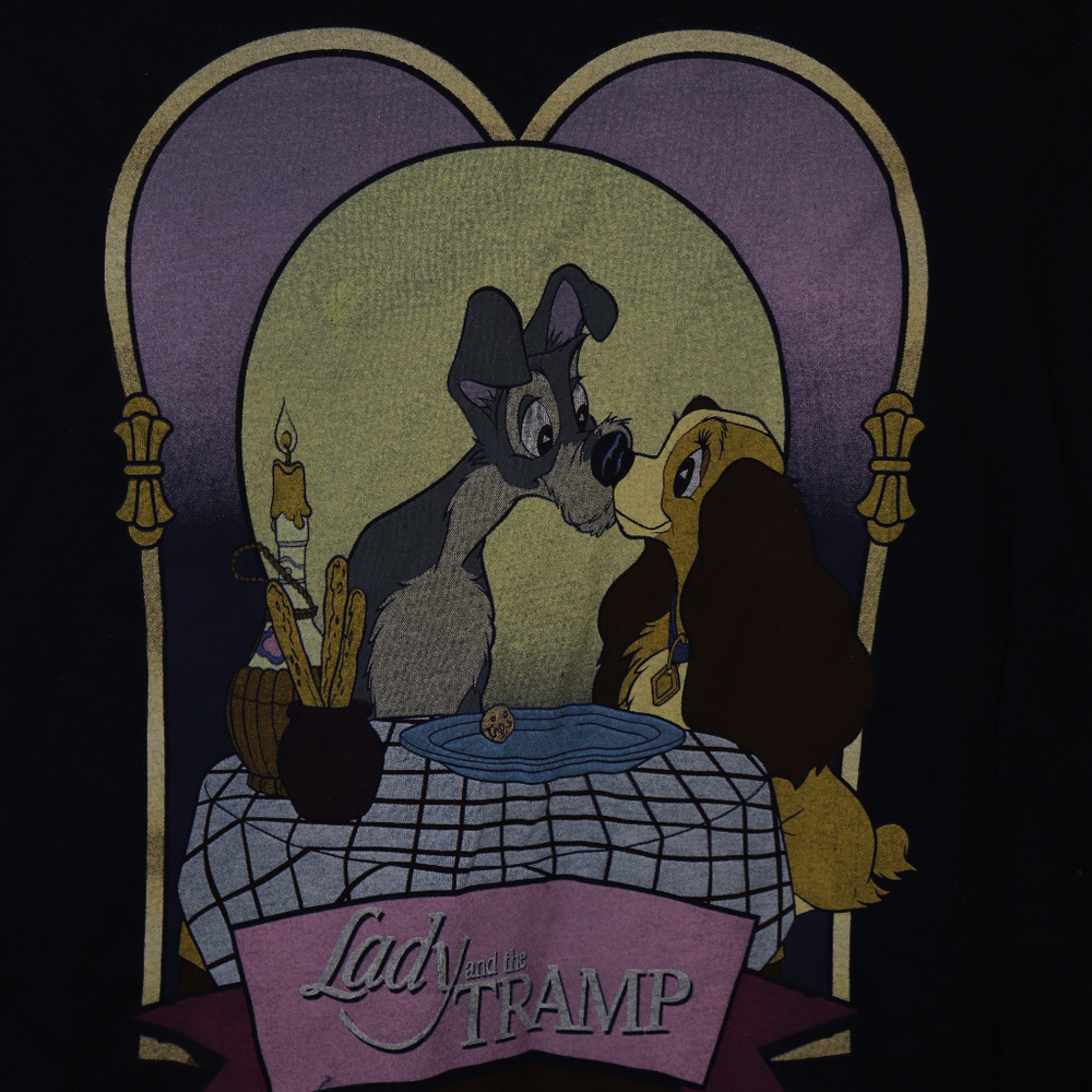 Disney Lady and the Tramp Dog Shirt S Puppy Cute